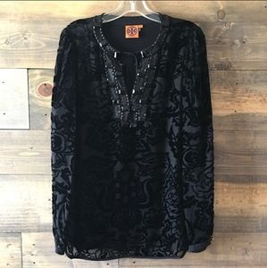 Tory Burch Velvet Blouse
